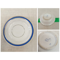 Блюдце, розетка. Фарфор Чудово СССР.  1958-1962 гг. D: 10,7 см.