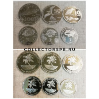 Набор из 6 монет. Кокосовые острова (Keeling). 2023 год. Металл.