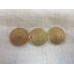 Набор из 3-х монет 5 евро 2021 года. Сан-Марино. Знаки зодиака: рыбы, козерог, водолей. 