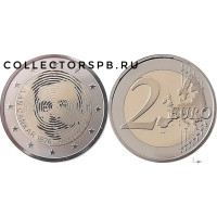 Монета 2 евро 2026 год. Словения. "150-летие со дня рождения Ивана Цанкара"