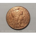 Монета 10 сантимов 1899 год. Франция. 