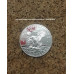 Монета 1 доллар 1974 год. США. Пруф. Серебро. (Лунный, орел). 