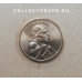 Монета 1 доллар 2021 год. США. Коренные американцы. Сакагавея. 