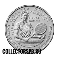 Монета 25 центов 2025 год. США. Женщины Америки. Алтея. N20 