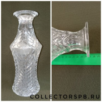 Штоф (графин) "Коктейль". Хрусталь. ЛЗХС. СССР. Автор: Х. М. Пыльд.