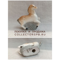 Статуэтка "Лошадка" (конь) Фарфор ЛФЗ СССР.