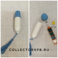 Дорожная Игольница с наперстком. Швейный набор. СССР. 