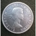 Монета 25 центов 1964 год. Канада. Серебро.