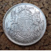Монета Канада 50 центов 1940. Серебро.