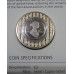 Монета 2 фунта 2017 Великобритания - 200 лет со дня смерти Джейн Остин. Буклет.