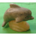 Скульптура "Дельфин на волне". Камень.