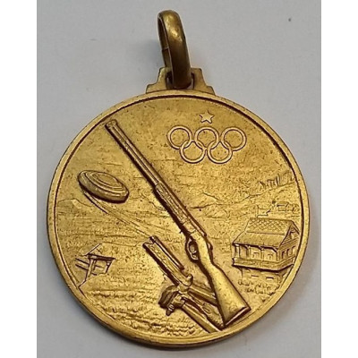 Медаль по стрелковому спорту ("золотая"). Италия. 